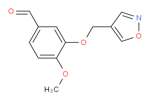 3-(isoxazol-4-ylmethoxy)-4-methoxybenzaldehyde