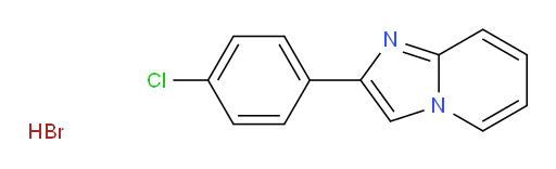2-(4-chlorophenyl)imidazo[1,2-a]pyridine hydrobromide