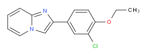 2-(3-chloro-4-ethoxyphenyl)imidazo[1,2-a]pyridine