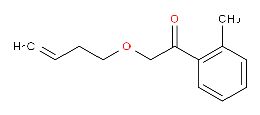 2-(but-3-en-1-yloxy)-1-(o-tolyl)ethanone