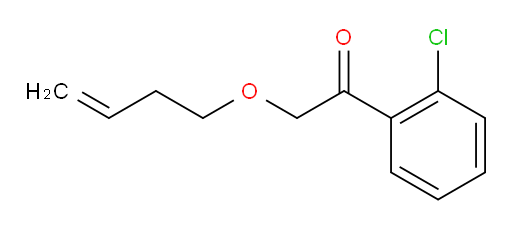 2-(but-3-en-1-yloxy)-1-(2-chlorophenyl)ethanone
