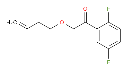 2-(but-3-en-1-yloxy)-1-(2,5-difluorophenyl)ethanone