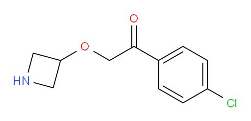 2-(azetidin-3-yloxy)-1-(4-chlorophenyl)ethanone