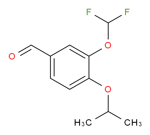 3-(difluoromethoxy)-4-isopropoxybenzaldehyde
