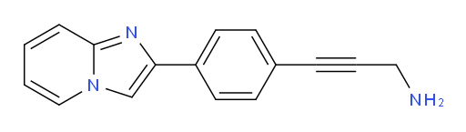 3-(4-(imidazo[1,2-a]pyridin-2-yl)phenyl)prop-2-yn-1-amine