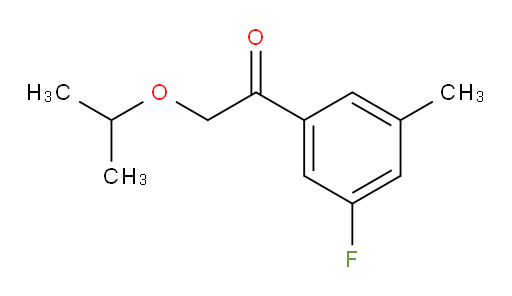 1-(3-fluoro-5-methylphenyl)-2-isopropoxyethanone