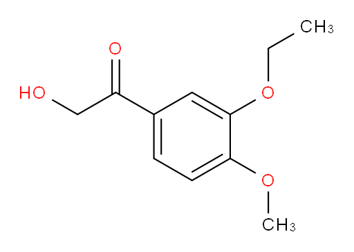 1-(3-ethoxy-4-methoxyphenyl)-2-hydroxyethanone