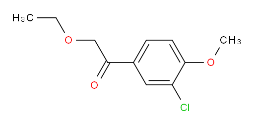 1-(3-chloro-4-methoxyphenyl)-2-ethoxyethanone
