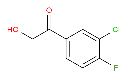 1-(3-chloro-4-fluorophenyl)-2-hydroxyethanone