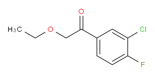 1-(3-chloro-4-fluorophenyl)-2-ethoxyethanone