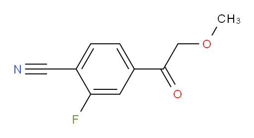2-fluoro-4-(2-methoxyacetyl)benzonitrile