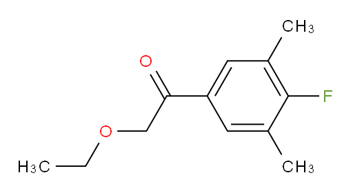 2-ethoxy-1-(4-fluoro-3,5-dimethylphenyl)ethanone