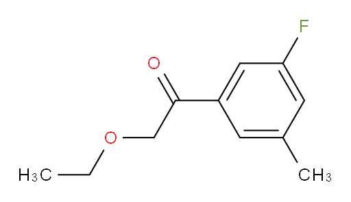 2-ethoxy-1-(3-fluoro-5-methylphenyl)ethanone