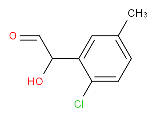 2-(2-chloro-5-methylphenyl)-2-hydroxyacetaldehyde