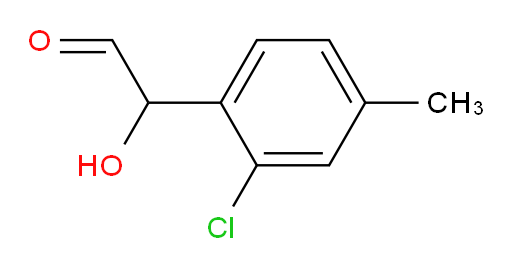 2-(2-chloro-4-methylphenyl)-2-hydroxyacetaldehyde