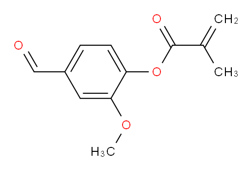 4-formyl-2-methoxyphenyl methacrylate