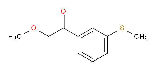 2-methoxy-1-(3-(methylthio)phenyl)ethanone