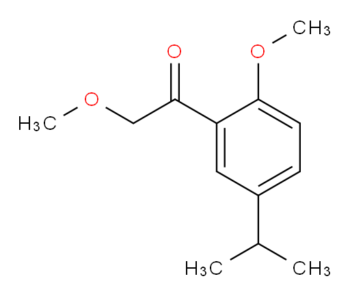 1-(5-isopropyl-2-methoxyphenyl)-2-methoxyethanone