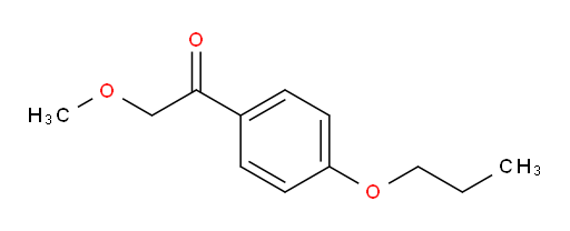 2-methoxy-1-(4-propoxyphenyl)ethanone