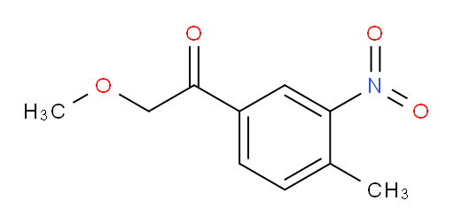 2-methoxy-1-(4-methyl-3-nitrophenyl)ethanone