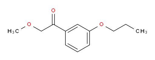 2-methoxy-1-(3-propoxyphenyl)ethanone