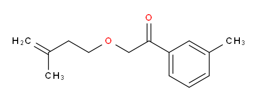 2-((3-methylbut-3-en-1-yl)oxy)-1-(m-tolyl)ethanone