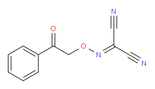 (2-oxo-2-phenylethoxy)carbonimidoyl dicyanide