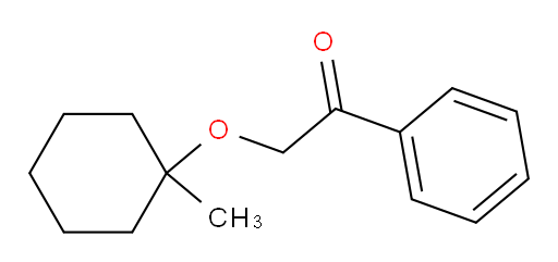 2-((1-methylcyclohexyl)oxy)-1-phenylethanone