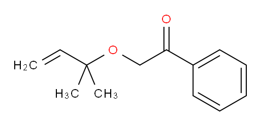 2-((2-methylbut-3-en-2-yl)oxy)-1-phenylethanone