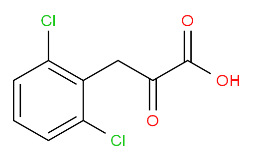 3-(2,6-dichlorophenyl)-2-oxopropanoic acid
