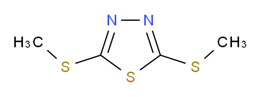 2,5-bis(methylthio)-1,3,4-thiadiazole