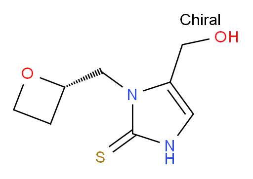(S)-5-(hydroxymethyl)-1-(oxetan-2-ylmethyl)-1H-imidazole-2(3H)-thione