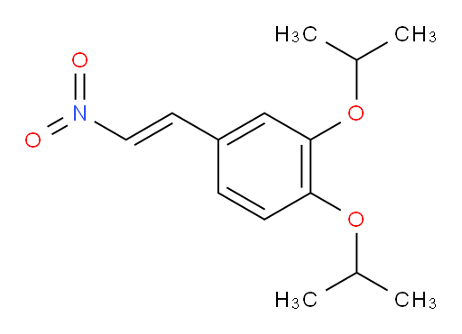 (E)-1,2-diisopropoxy-4-(2-nitrovinyl)benzene