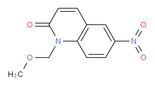1-(methoxymethyl)-6-nitroquinolin-2(1H)-one