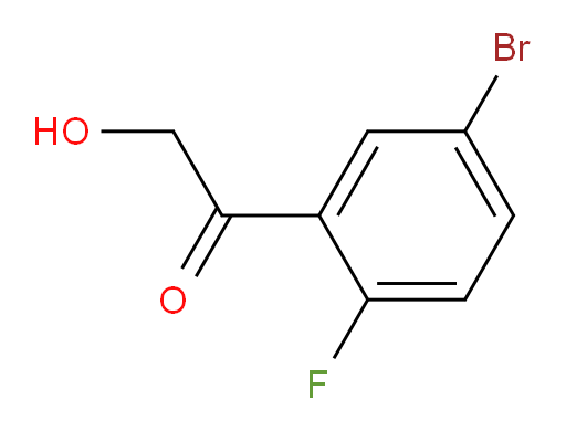 1-(5-bromo-2-fluorophenyl)-2-hydroxyethanone