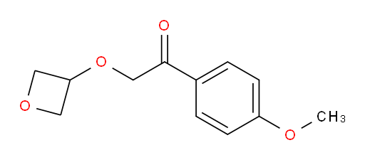 1-(4-methoxyphenyl)-2-(oxetan-3-yloxy)ethanone