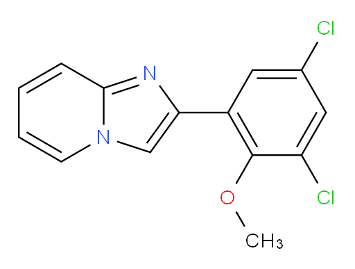 2-(3,5-dichloro-2-methoxyphenyl)imidazo[1,2-a]pyridine