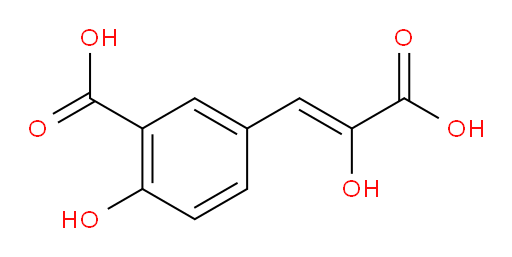 (Z)-5-(2-carboxy-2-hydroxyvinyl)-2-hydroxybenzoic acid