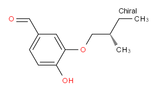 (S)-4-hydroxy-3-(2-methylbutoxy)benzaldehyde