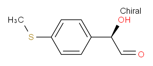 (R)-2-hydroxy-2-(4-(methylthio)phenyl)acetaldehyde