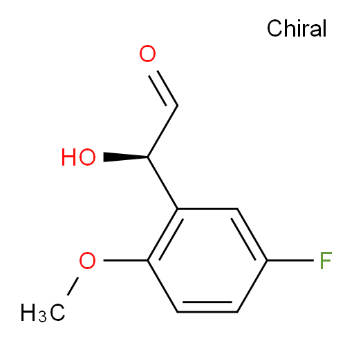 (R)-2-(5-fluoro-2-methoxyphenyl)-2-hydroxyacetaldehyde