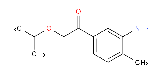 1-(3-amino-4-methylphenyl)-2-isopropoxyethanone