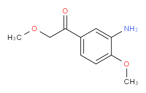 1-(3-amino-4-methoxyphenyl)-2-methoxyethanone