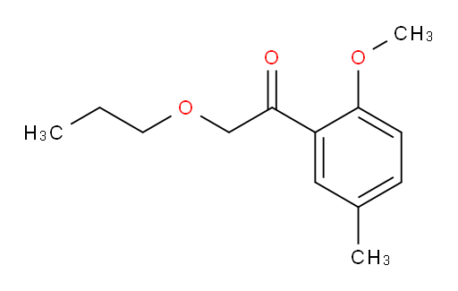 1-(2-methoxy-5-methylphenyl)-2-propoxyethanone