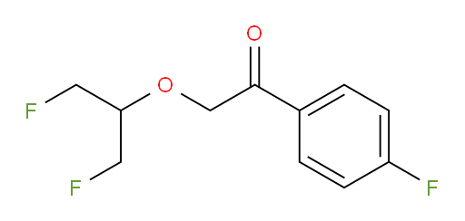 2-((1,3-difluoropropan-2-yl)oxy)-1-(4-fluorophenyl)ethanone
