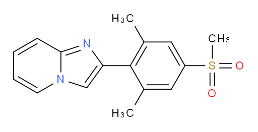 2-(2,6-dimethyl-4-(methylsulfonyl)phenyl)imidazo[1,2-a]pyridine