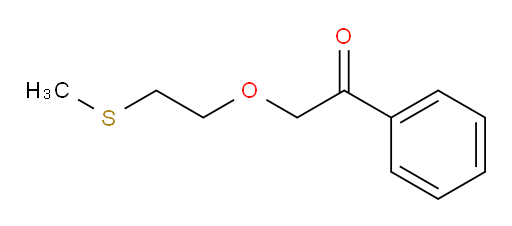 2-(2-(methylthio)ethoxy)-1-phenylethanone