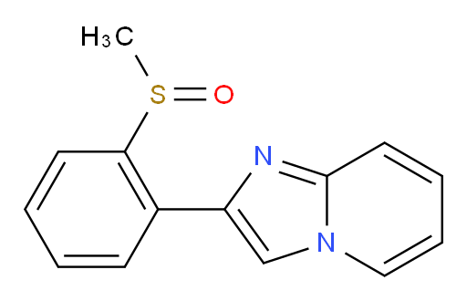 2-(2-(methylsulfinyl)phenyl)imidazo[1,2-a]pyridine