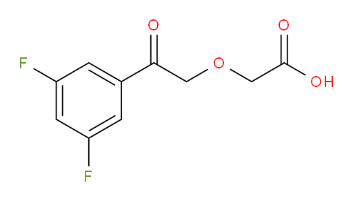 2-(2-(3,5-difluorophenyl)-2-oxoethoxy)acetic acid