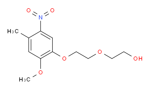 2-(2-(2-methoxy-4-methyl-5-nitrophenoxy)ethoxy)ethanol